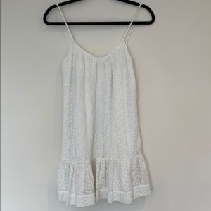 Madewell embroidered dress
